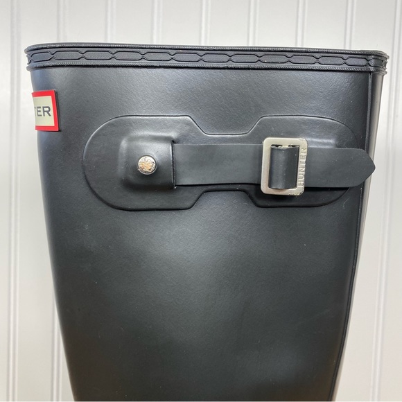 Hunter Original Tall Black Matte Boots - Picture 4 of 14